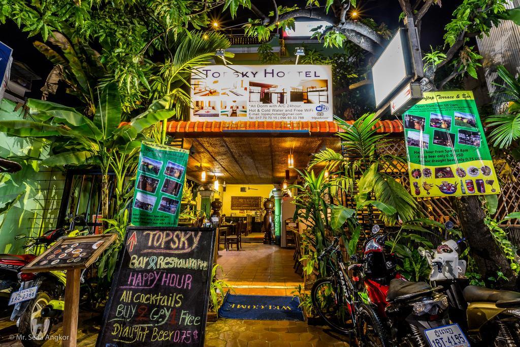 Top Sky Hostel Siem Reap Zewnętrze zdjęcie